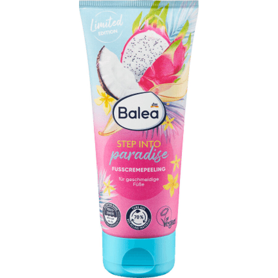 Balea Step Into Paradise Peelingcrème voor voeten, 100 ml