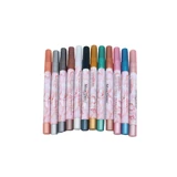 Set of 12 waterproof eyeliners, Miss Demi, Je T'aime