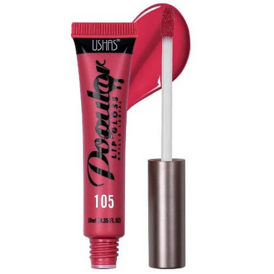 Lipgloss, Ushas, Populair Lipgloss, 105, 10 ml