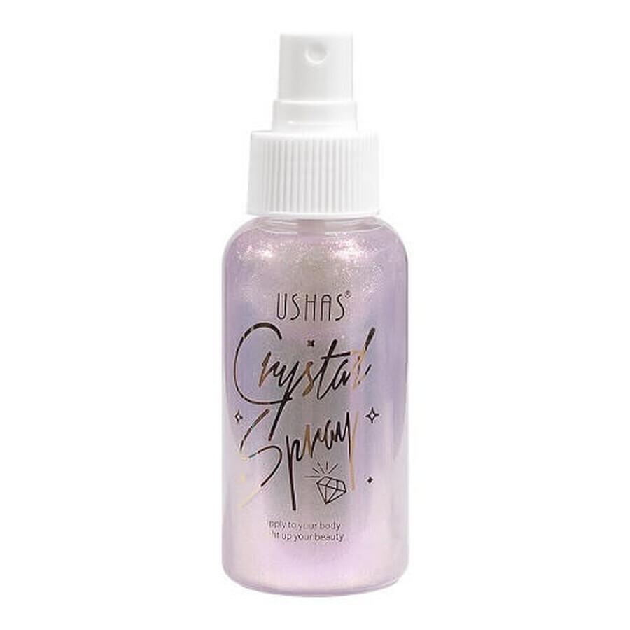 Verhelderende Lichaamsspray, Ushas, Crystal, 04, 80 ml