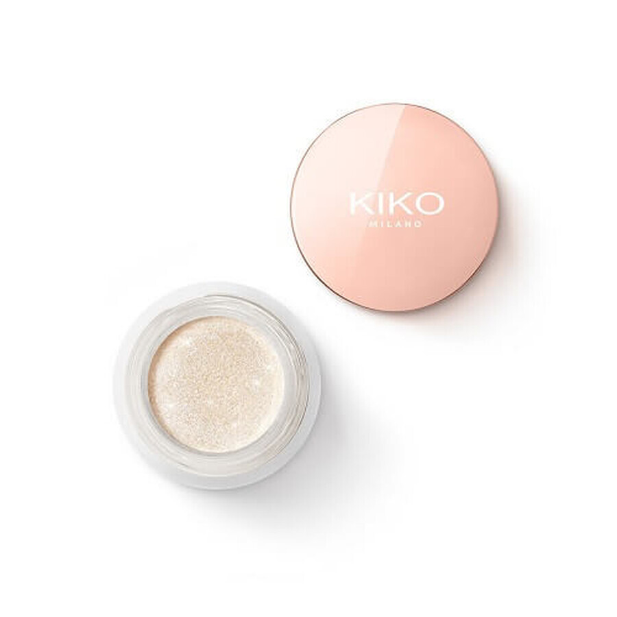 Iluminador de cara, labios y ojos, Kiko, Powerful Love, Little Gem, All Over Top Coat