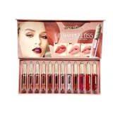 Set of 12 lipsticks, Miss Royal, Matte Waterproof