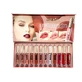 Miss Royal Matte Waterproof Lipstick Set van 12