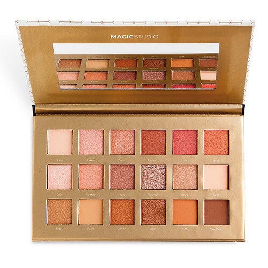 Lidschattenpalette, Magic Studio, Diamond Passion, 18 Farben