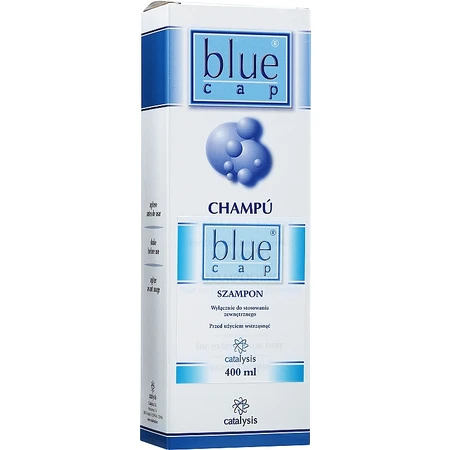 Blaue Kappe Shampoo, 400 ml, Katalysator