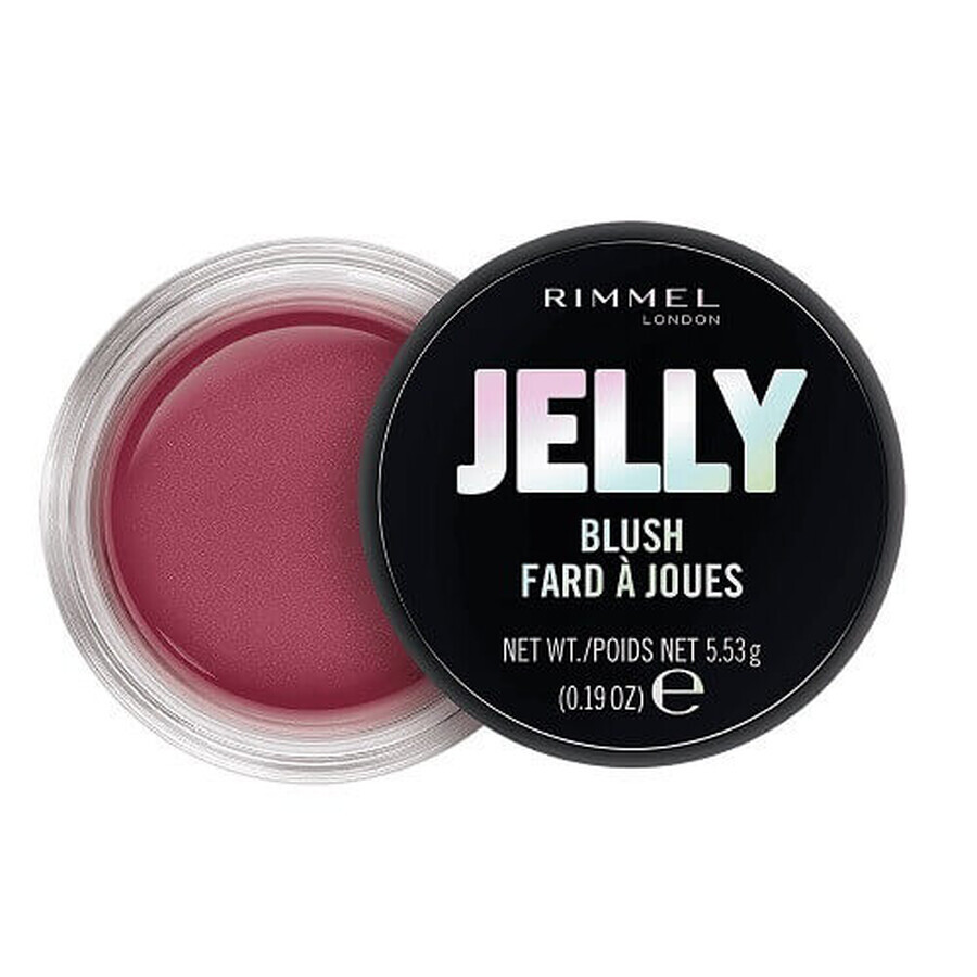 Jelly Blush, Rimmel London, Jelly Blush, 005 Berry Bounce, 5.53 g