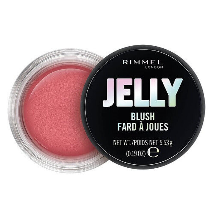 Jelly Blush, Rimmel London, Jelly Blush, 004 Bubblegum Chum, 5.53 g