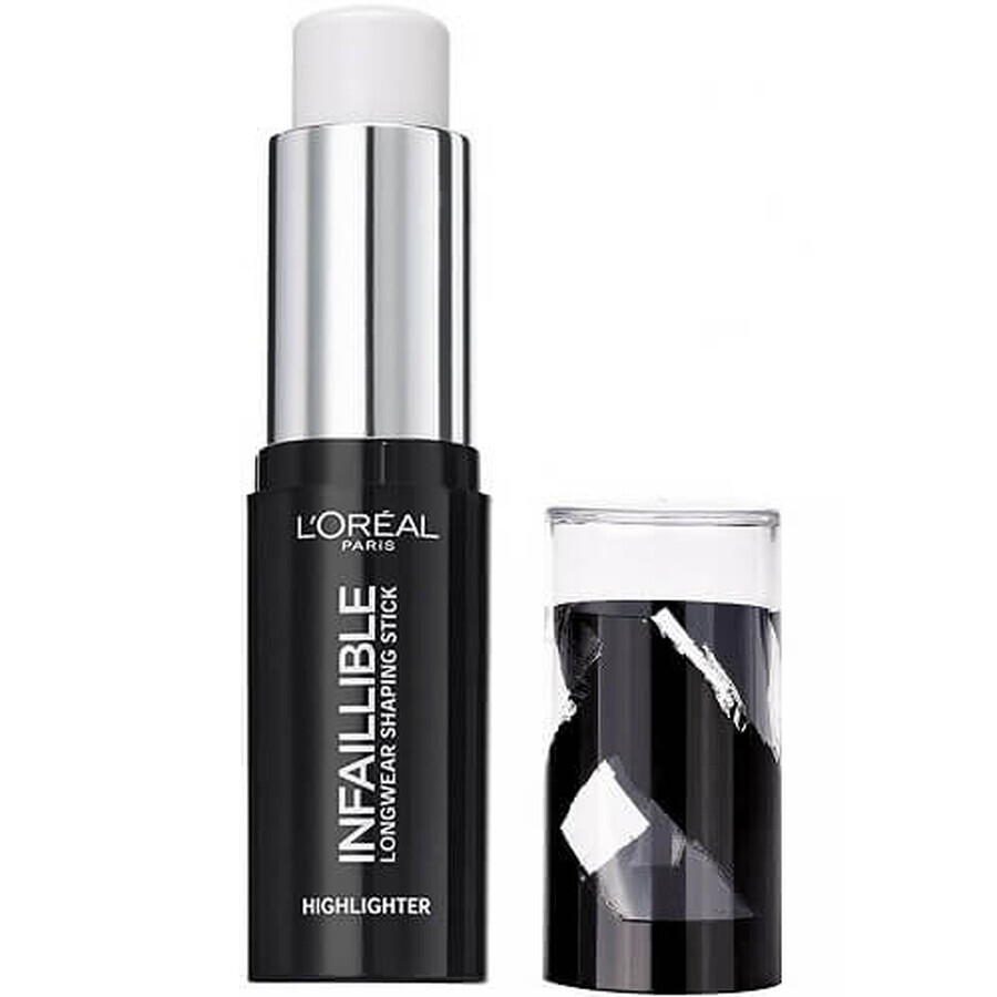 Evidenziatore in stick, Loreal, Infaillible Longwear Shaping Highlighter Stick, 500 Frozen