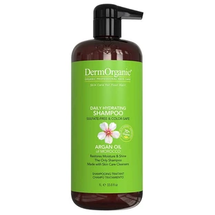 Daily conditioning shampoo 70% organic with argan oil, 1000 ml, DermOrganic