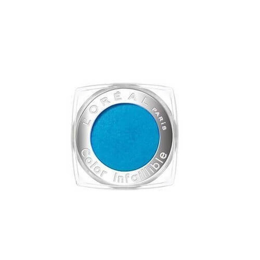 Oogschaduw, Loreal, Colour Infallible 24H Resistance, 018 Blue Curacao, Blauw