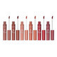Set of 6 matte liquid lipsticks, Makeup, Matte, Strawberry, 01