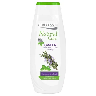 Shampooing contre les pellicules au romarin et à la menthe, 400 ml, Gerocossen