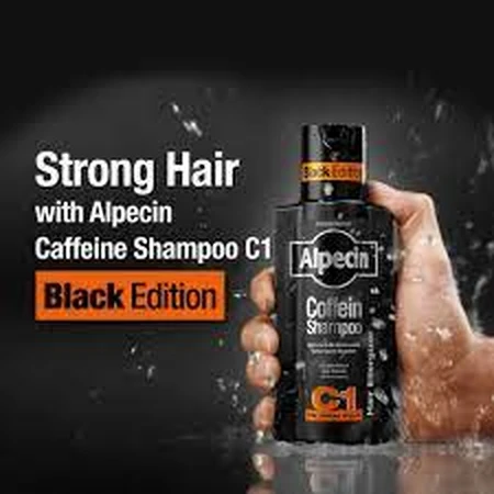 Shampoo con cafeína Alpecin C1 Black Edition, 250 ml, Dr. Kurt Wolff