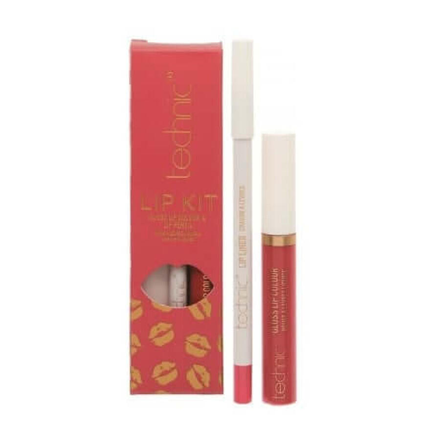 Buy Gloss and lip pencil set, Technic, Lip Kit, Rose Gloss and lip pencil set, Technic, Lip Kit, Rose