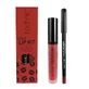 Set de lápiz y barra de labios, Technic, Velvet Lip Kit, Vintage Red
