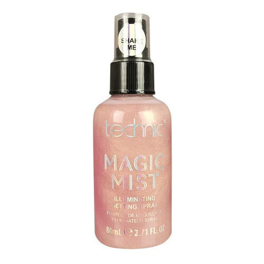 Illuminating Hold Makeup Spray, Technic, Magic Mist, Rose Gold, 80 ml