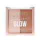 Highlighter and bronzer palette, Sunkissed, Gorgeous Glow, Highlighter &amp; Bronzing Palette, 2 colors