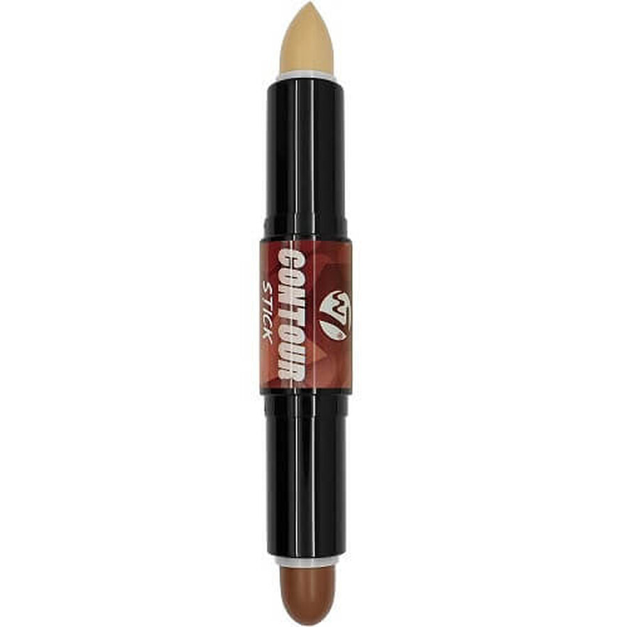 Barra de labios contorno e iluminadora, W7, barra contorno, media/profunda