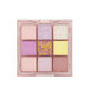 Sombras de ojos, W7, Soft Hues, Rose Quartz, 9 tonos