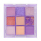 Sombra de ojos, W7, Soft Hues, Amatista, 9 tonos