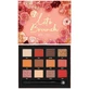 Eye shadow palette, W7, Let's Brunch, With Vickaboo Pressed Pigment, 12 shades