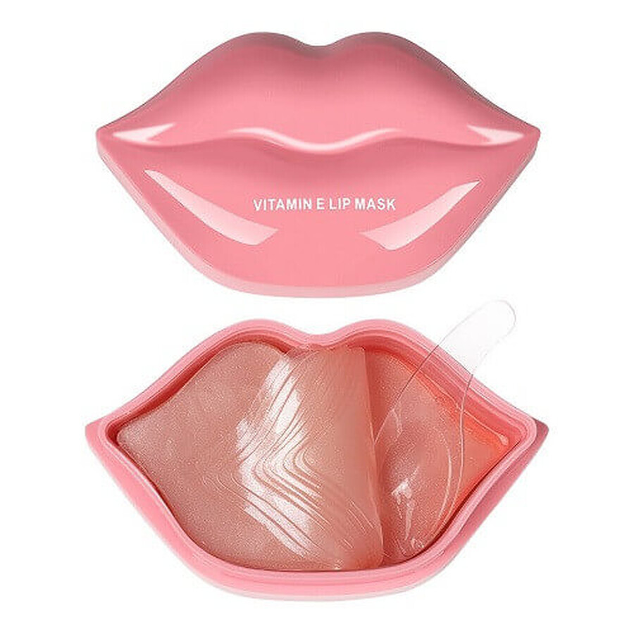 Lip Mask, Kiss Beauty, Lip Mask, Vitamin E, 20 pieces