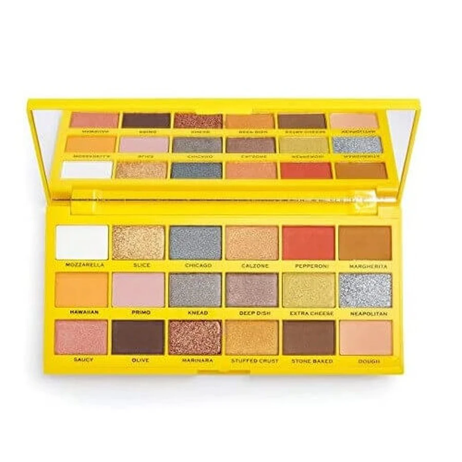 Paleta de sombras de ojos, I Heart Revolution, Tasty Pizza, 18 tonos