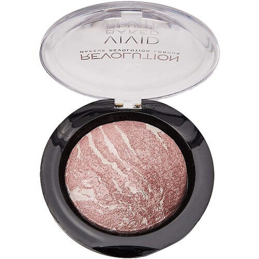 Blush, Makeup Revolution, Vivid Baked Blush, Hard Day