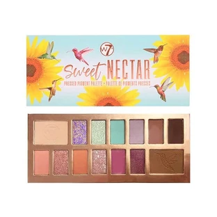 Eye shadow palette, W7, Sweet Nectar, 14 shades