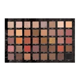 Lidschattenpalette, W7, Warm Up, Die heißesten Nudetöne, 40 Farben