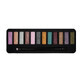 Paleta de sombras de ojos metalizadas, W7, Metal Pop, Soft Mettalic Shimmers, 12 tonos
