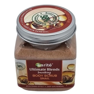 Ultimate Blends Gladmakende Lichaamsscrub met 98% Slak Extract, Shea, Ultimate Blends Gladmakend, Slak, 320 ml