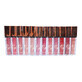 Set di 12 rossetti liquidi opachi con effetto ingrandimento, Mary Matte, moda nuda impermeabile, lunga durata