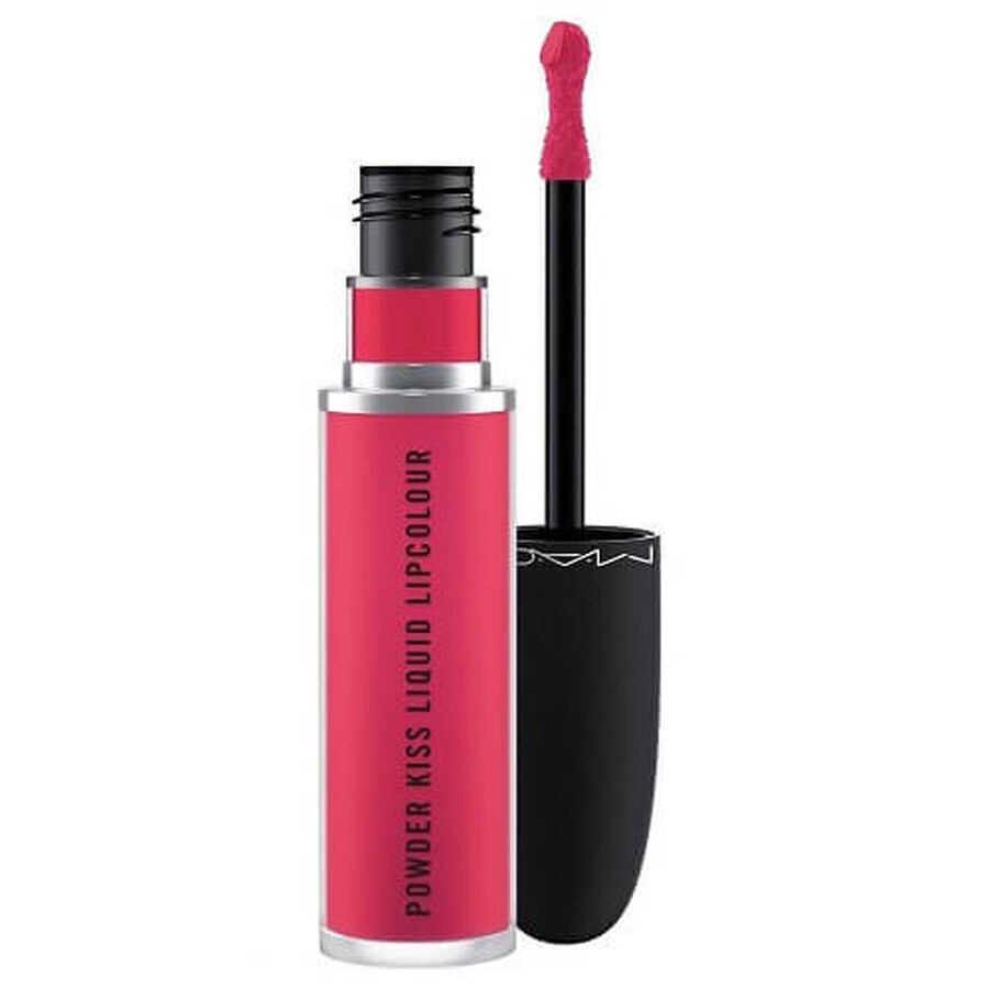 Barra de labios líquida mate, MAC, Powder Kiss, 984 Billion Smile, 5 ml
