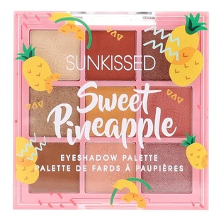Eye shadow palette, Sunkissed, Sweet Pineapple, 9 colors