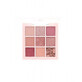 Eye shadow palette, Sunkissed, Rose Quartz, 9 colors
