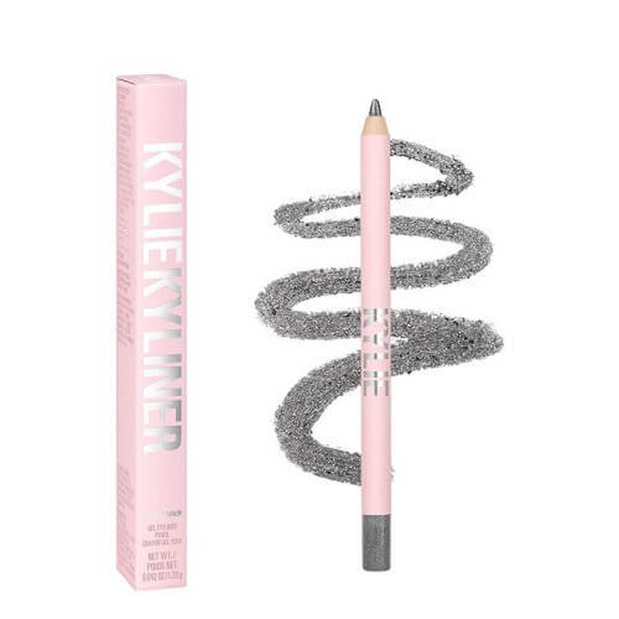 Oogpotlood, Kylie, Kyliner Gel, 013 Grijze Glinstering