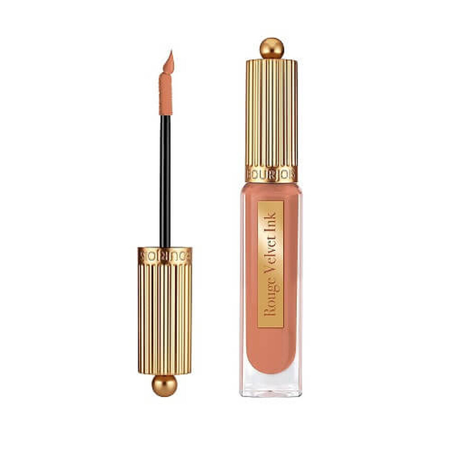 Ruj lichid mate, Bourjois, Rouge Velvet Ink Matte, 01 Beige De Jour