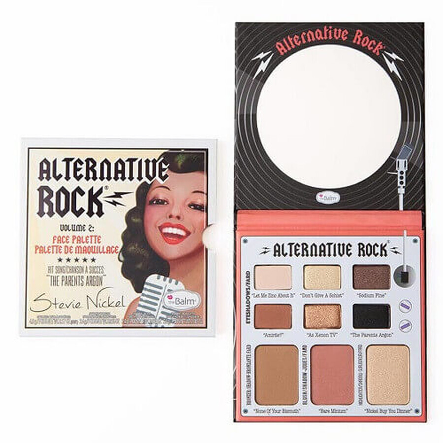 Blush Palette, The Balm, Alternative Rock, Volume 2, 9 couleurs