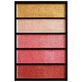 Paleta de polvos labiales, Revlon, Colour Charge, Polvos labiales, 102 Peach Pucker