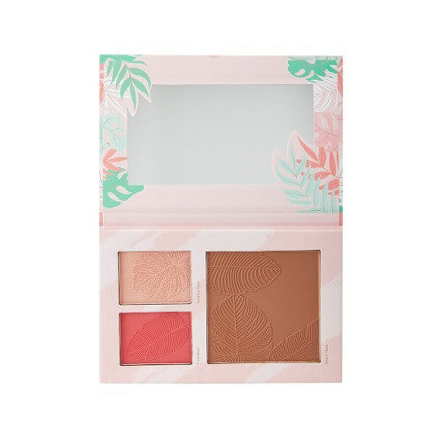 Illuminator, blush en bronzer palet, Sunkissed, De toekomst is natuurlijk