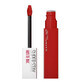 Transfer resistant lipstick, Maybelline, Superstay Matte Ink, 330 Innovator, 5 ml