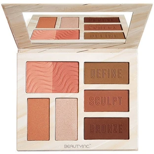 Palette de contour Sunkissed avec poudres bronzantes, Sunkissed Contour Pro Bronzing, 7 couleurs