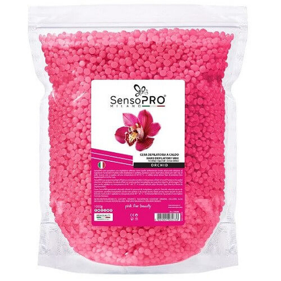 Waxing wax granules, SensoPro, Orchid, 1000 g