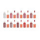 Set de 10 barras de labios l&#237;quidas, Ranee, Brillo de labios nacarado, Multicolor