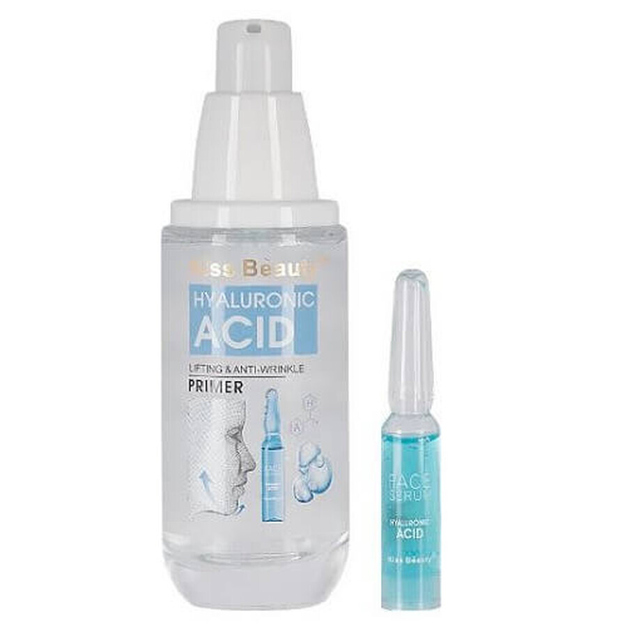 Makeup Primer, Kiss Beauty, With Hyaluronic Acid, Lifting and Anti-Wrinkle Effect, 40 ml