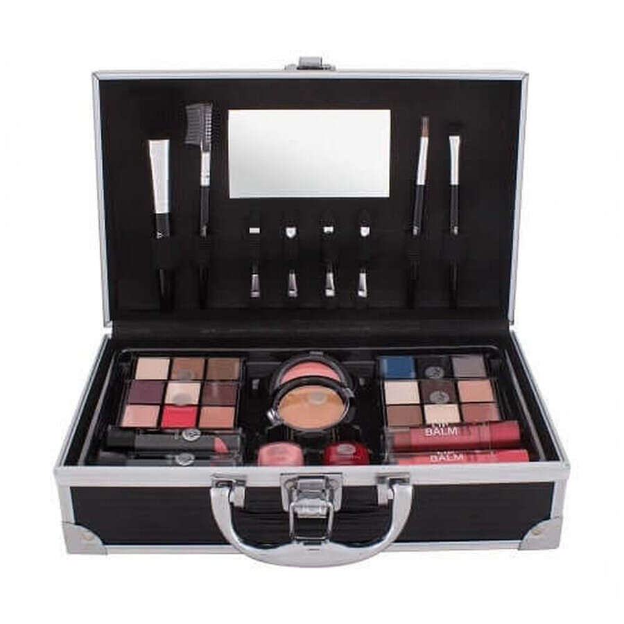Bolsa de maquillaje, 2K, From Barcelona With Love, Bolsa incluida, Negro