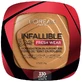 Face powder, Loreal, Infallible 24H Fresh Wear, Foundation In A Powder, 330 Hazelnut, 9 g