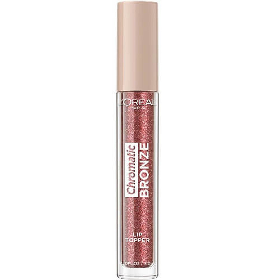 Boutique Brillant à lèvres métallique, Loreal, Chromatic Bronze, Lip Topper, 01 Copperbay, 3 ml Brillant à lèvres métallique, Loreal, Chromatic Bronze, Lip Topper, 01 Copperbay, 3 ml