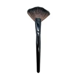 Fächerpinsel für Illuminator, Make-up, Fächerpinsel, Schwarz